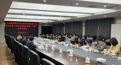 高新區優化營商環境領導小組2023年首次會議暨政務服務“三進”改革動員會召開